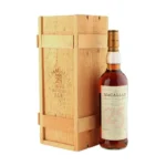 The Macallan 25 Year Old Anniversary Sherry Cask 1966 Wood Box Scotch Whisky